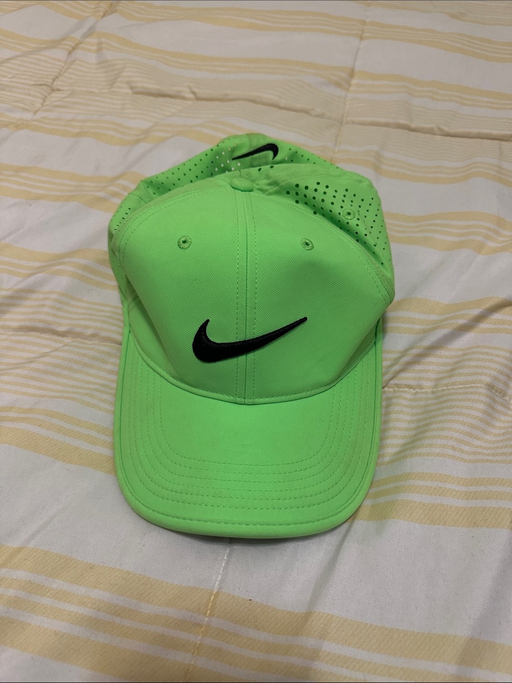 Lime Green Nike Snapback Hat